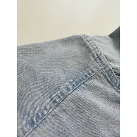 USED LL Bean デニムボタンダウンシャツ　XL Made in CANADA