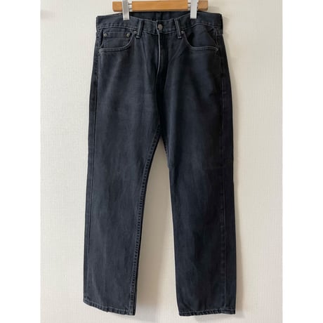 USED Levi's リーバイス 505 ブラック 33/30