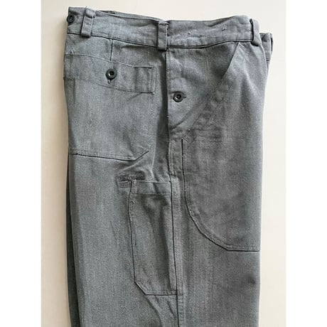 USED スイス軍　デニムワークパンツ 45/72