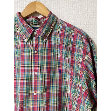 USED Ralph Lauren CLASSIC FIT ボタンダウンシャツ XL