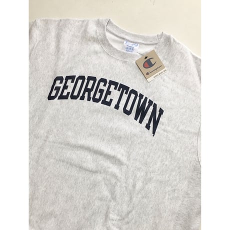 Champion リバースウィーブ　CREW ヘザーグレー　GEORGETOWN チャンピオン