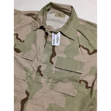 DEAD STOCK 米軍 3カラー デザートカモ BDU ジャケット LARGE-SHORT デッドストック