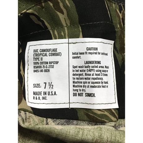 CIVILIAN MILITARY ブーニーHAT タイガーストライプカモ