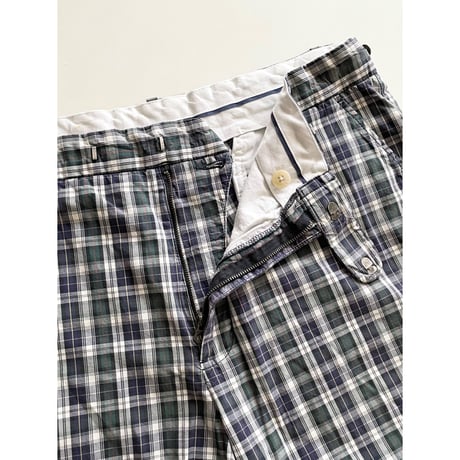 USED POLO ラルフローレン タータンチェックショートパンツ  36