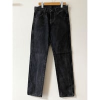 USED RUSTLER ブラックデニム 30/32