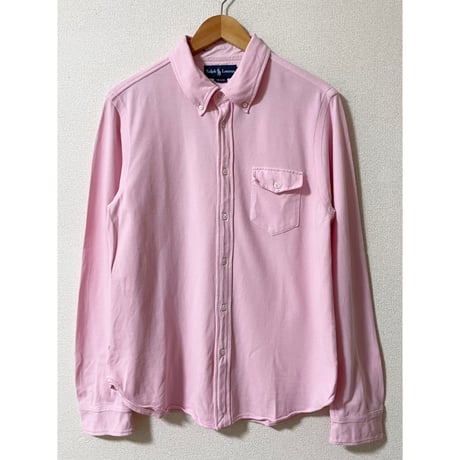 USED Ralph Lauren かのこ　ボタンダウンシャツ L