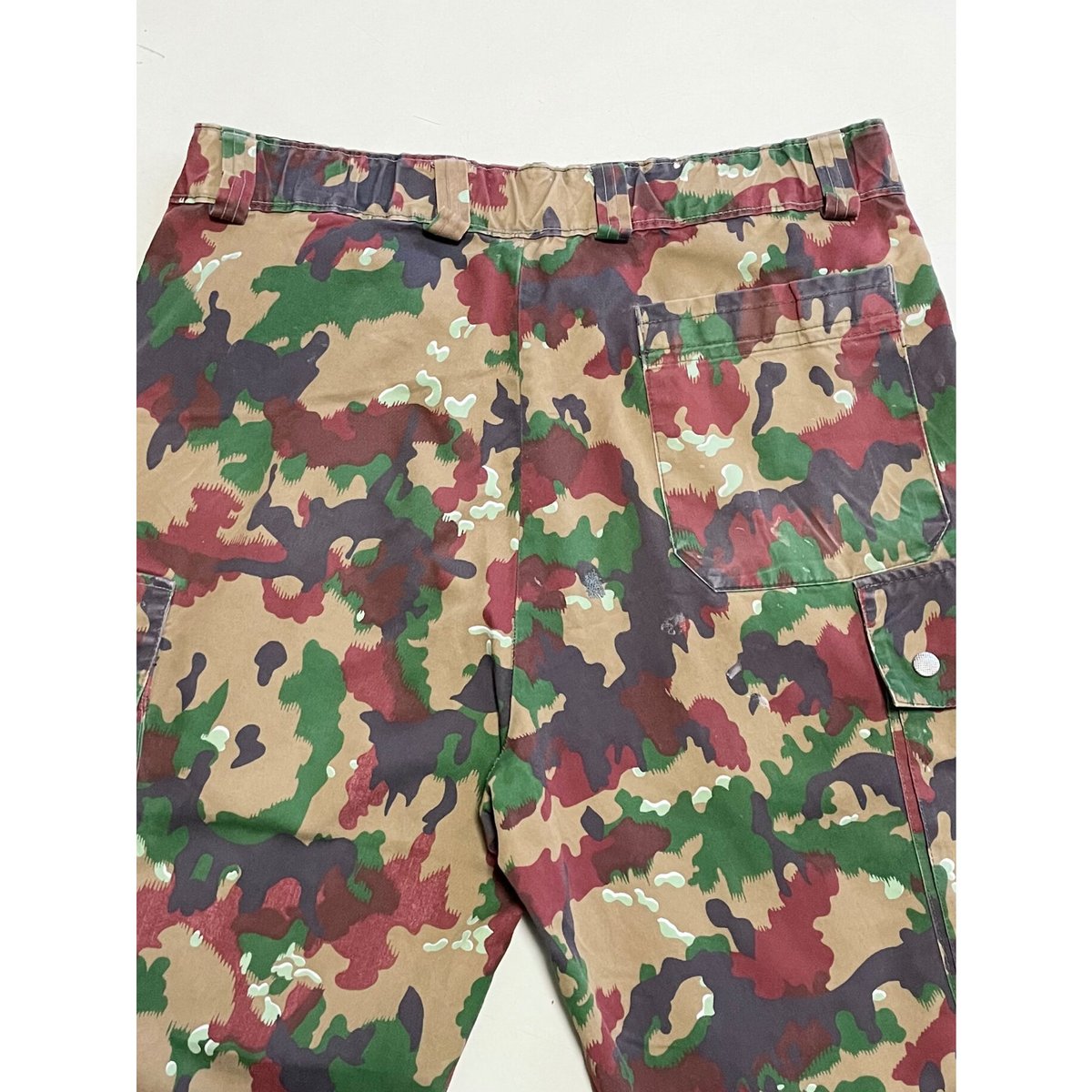 USED 80's スイス軍 M83 アルペンカモカーゴパンツ | FBR TRADING