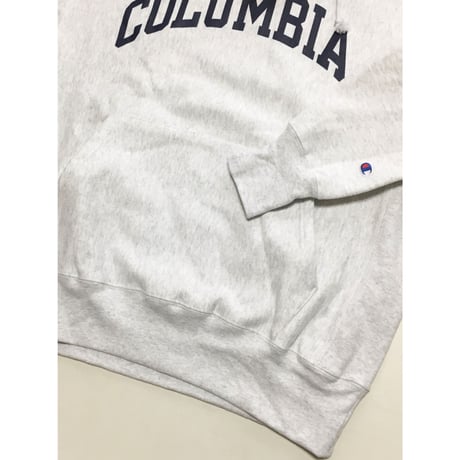 Champion リバースウィーブHOOD ヘザーグレー　COLUMBIA チャンピオン