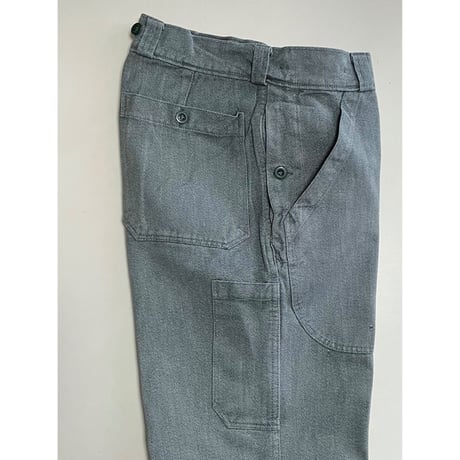 USED 80's スイス軍　デニムワークパンツ 45/72