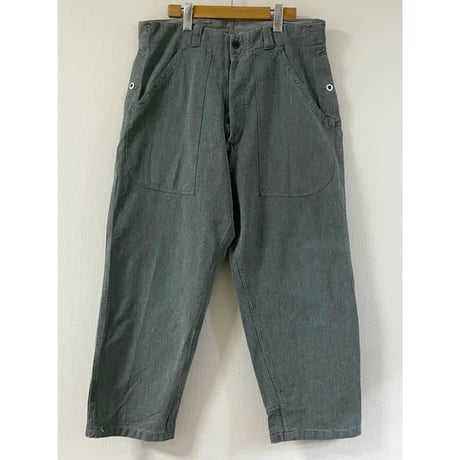 USED スイス軍　デニムワークパンツ 36/28相当　43