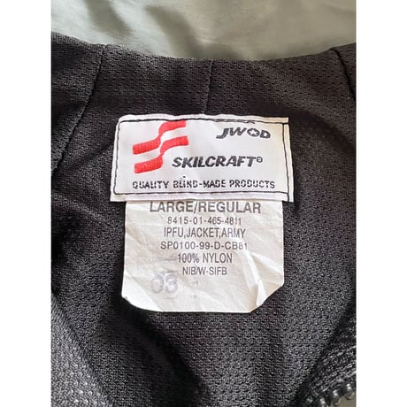 USED 90's  US ARMY IPFU トレーニング用　ナイロンJKT LARGE-REGULAR