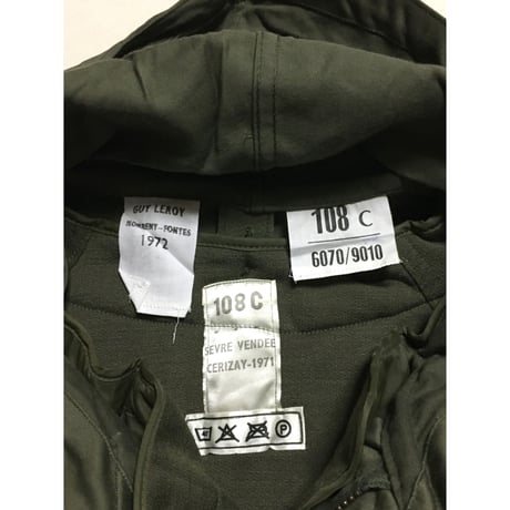 DEAD STOCK フランス軍　M64コート ライナー付き　108C デッドストック