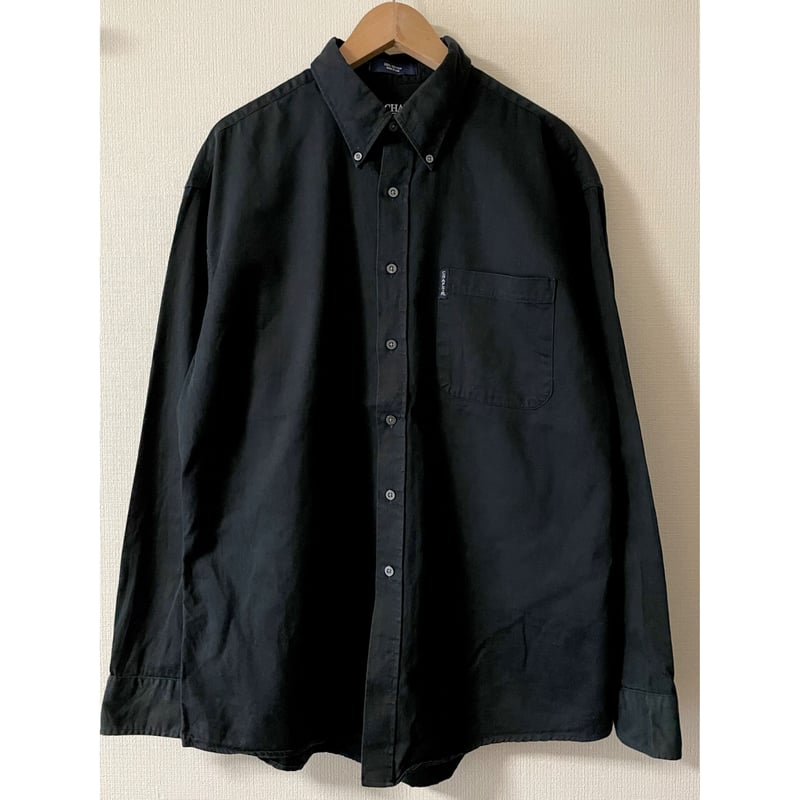 ラルフローレン 美品 現行 BD L/S shirt L black LARGE】Ralph Lauren Short Sleeve Cotton BD Shirt 