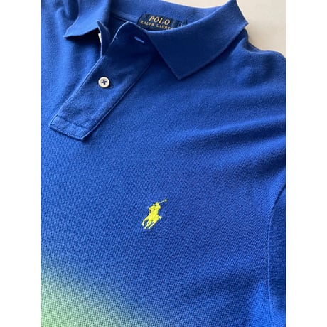 USED POLOラルフローレン  CUSTOM FIT ポロシャツ L