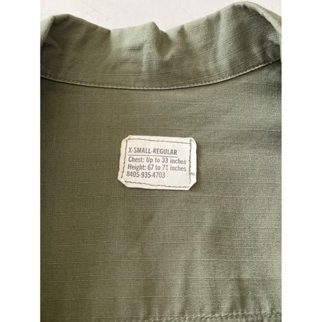 USED 60's US ARMY ジャングルファティーグ ジャケット XSMALL-REGULAR