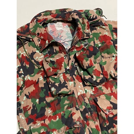 USED スイス軍　M70 アルペンカモ　フィールドJKT 48