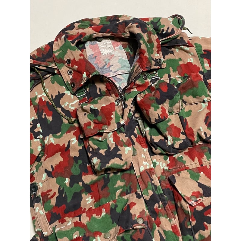 USED スイス軍 M70 アルペンカモ フィールドJKT 48 | FBR TRADING