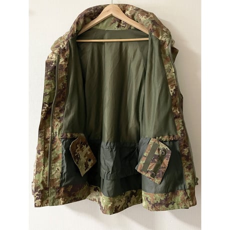 USED イタリア軍 Vegetato ナイロンJKT ゴアテックスパーカー