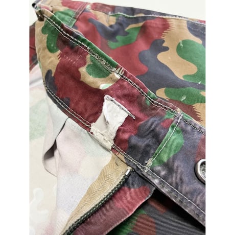 USED 80's スイス軍　M83 アルペンカモカーゴパンツ