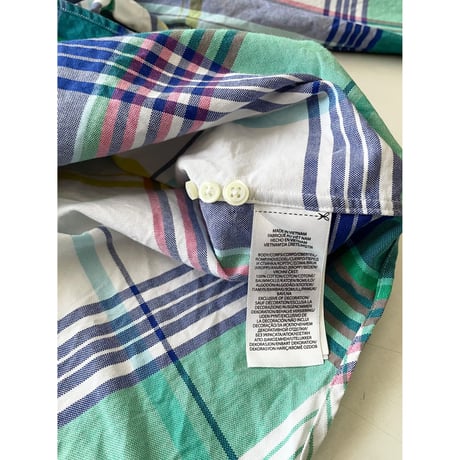 USED RALPH LAUREN CLASSIC FIT オックスフォード　ボタンダウンシャツ XL