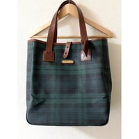 USED POLO ラルフローレン PVC/レザー　トートバッグ