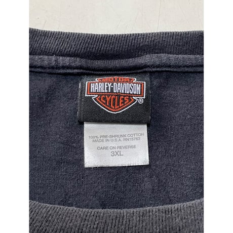 USED USA製　00's HARLEY DAVIDSON ノースリーブ Tシャツ 3XL