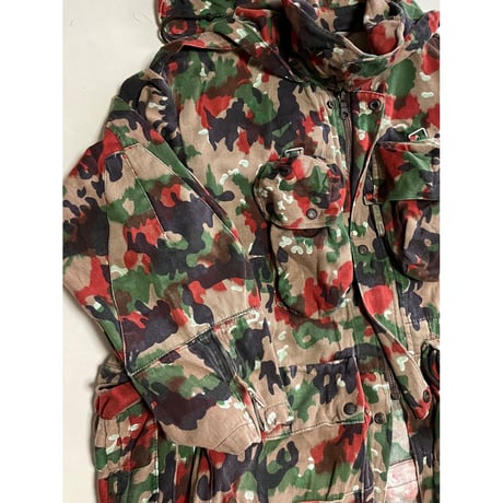 VINTAGE スイス軍 M70 アルペンカモフィールドJKT 48