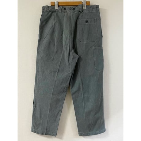 USED スイス軍　デニムワークパンツ 36/28相当 42