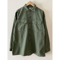 VINTAGE 70's OG107 ユーティリティシャツ 4th 16 1/2×34