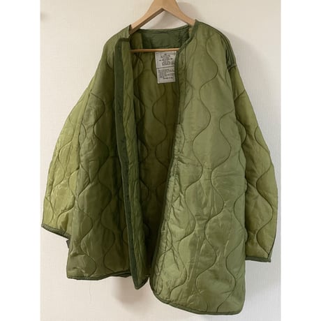 DEAD STOCK M65 フィッシュテールパーカー用　キルティングライナー　MEDIUM デッドストック