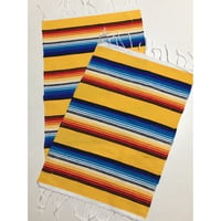 エルパソサドルブランケット サラペ ランチョンマット YELLOW