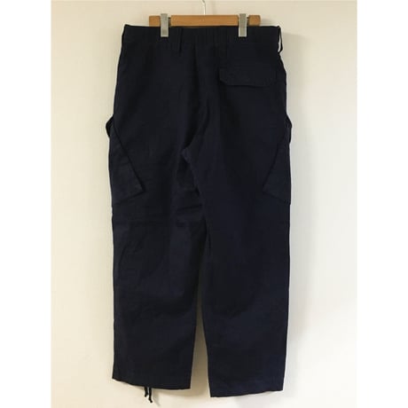 USED ロイヤルネイビー　カーゴパンツ 75/88/104 斜めポケットイギリス軍