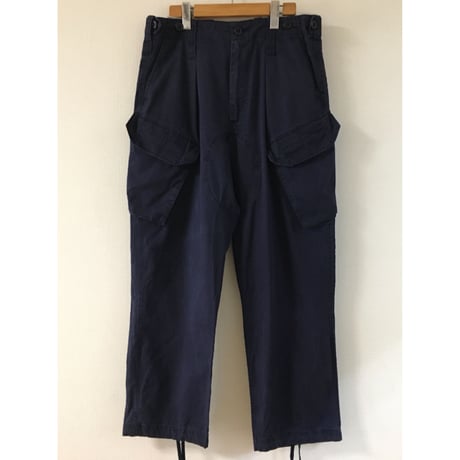 USED ROYAL NAVY カーゴパンツ　斜めポケット　75/88/104 イギリス軍