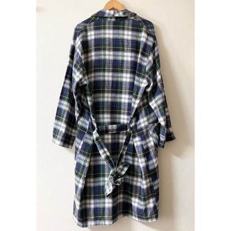 USED LL Bean アメリカ製　タータンチェックガウン MEDIUM