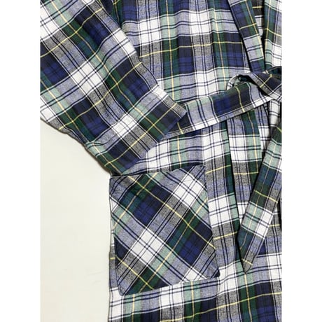 USED LL Bean アメリカ製　タータンチェックガウン MEDIUM