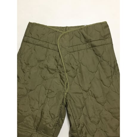 デッドストック チェコ軍　M85 キルティングライナーパンツ　VINTAGE 3