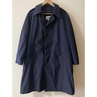 USED US AIRFORCE オールウェザーコート 42S 紺 シングルブレスト