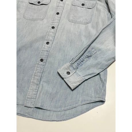 USED POLO ラルフローレン シャンブレーシャツ M