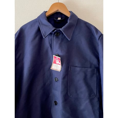 DEAD STOCK ドイツ　エレファントスキンワークJKT サイズ56 モールスキン