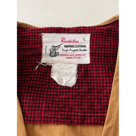 USED Revelation HUNTING CLOTHING ハンティングベスト L