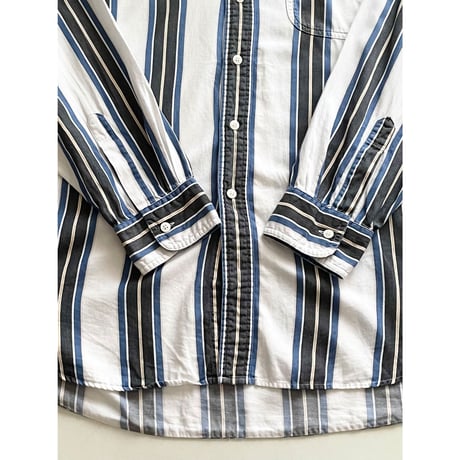 USED 90's CHAPS ラルフローレン ストライプボタンダウンシャツ XL