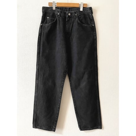 USED Wrangler ブラックデニム 33/30 90's 美品