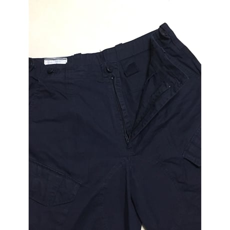 USED ロイヤルネイビー　カーゴパンツ 75/88/104 斜めポケットイギリス軍