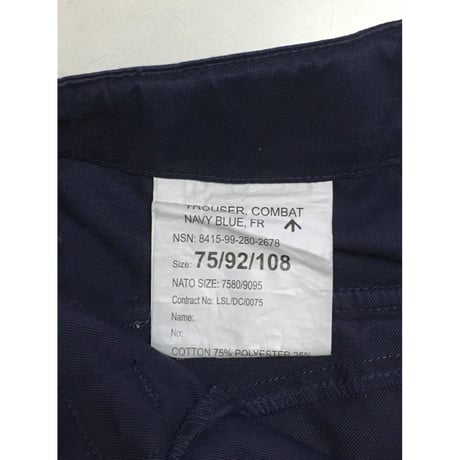 USED ROYAL NAVY カーゴパンツ　斜めポケット 75/92/108 イギリス軍