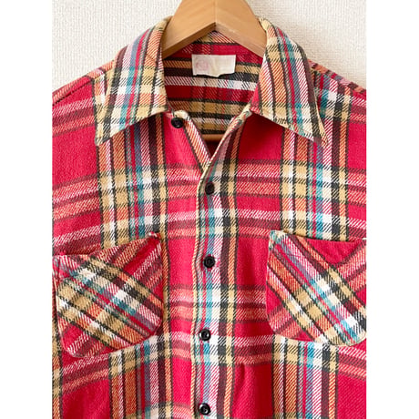 USED 70's SEARS KINGS ROAD ヘビーネルシャツ M