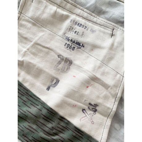 DEAD STOCK チェコ軍 M60レインドロップカモコート 60'sデッドストック