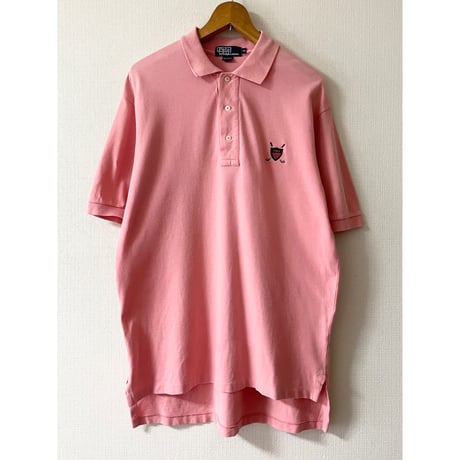 USED 90's USA製　POLOラルフローレン ポロシャツ M ポロゴルフ