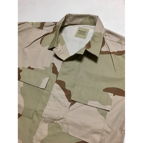 DEAD STOCK 米軍  BDUジャケット 3カラーデザートカモ M-S デッドストック