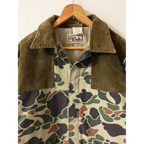 USED アメリカ製 Walls ダックカモハンティングJKT LARGE