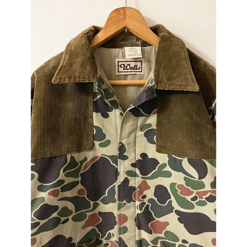 USED アメリカ製 Walls ダックカモハンティングJKT LARGE | FBR TRA